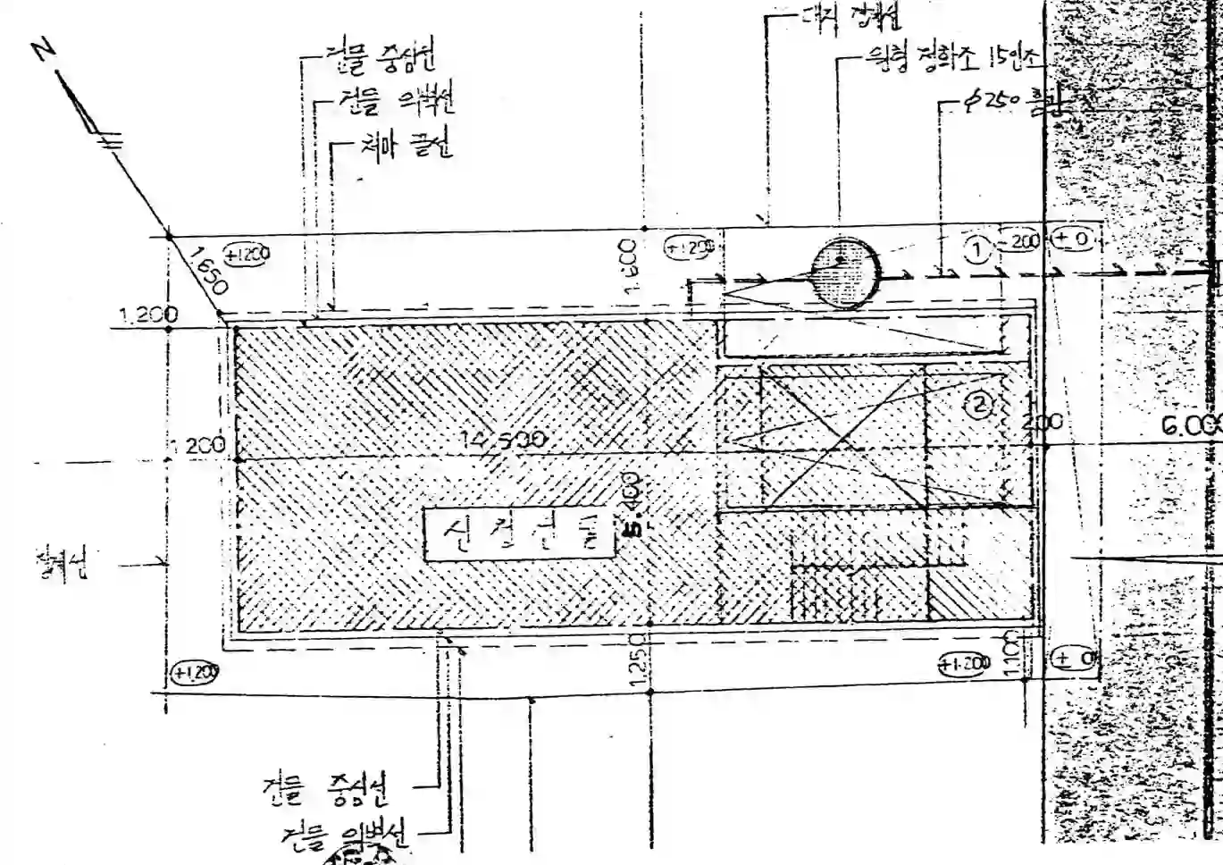 풍납동 121-37 배치도 이미지